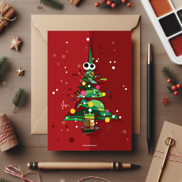 Gratis Kerstkaart en Kleurplaat (Digitale Download)