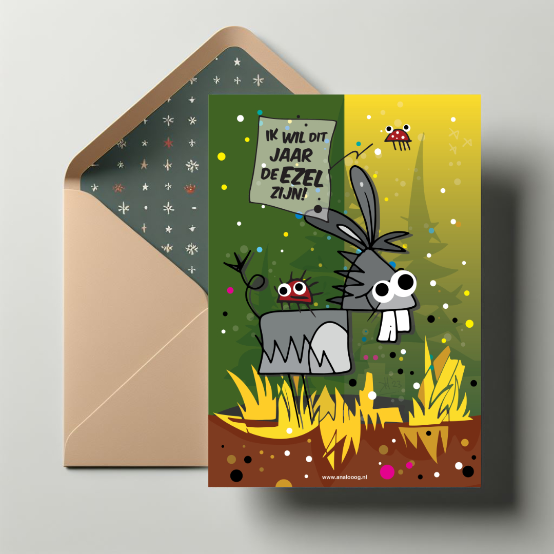 Gratis Kerstkaart en Kleurplaat (Digitale Download)