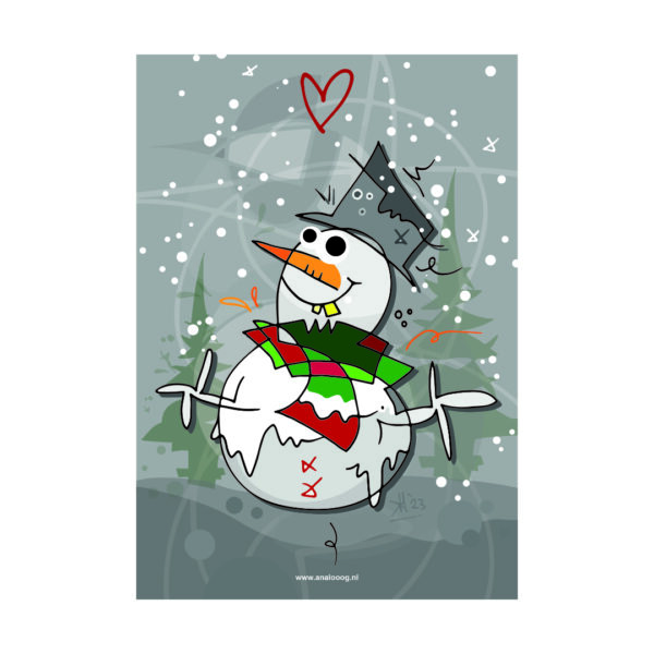 Gratis Kerstkaart en Kleurplaat (Digitale Download)