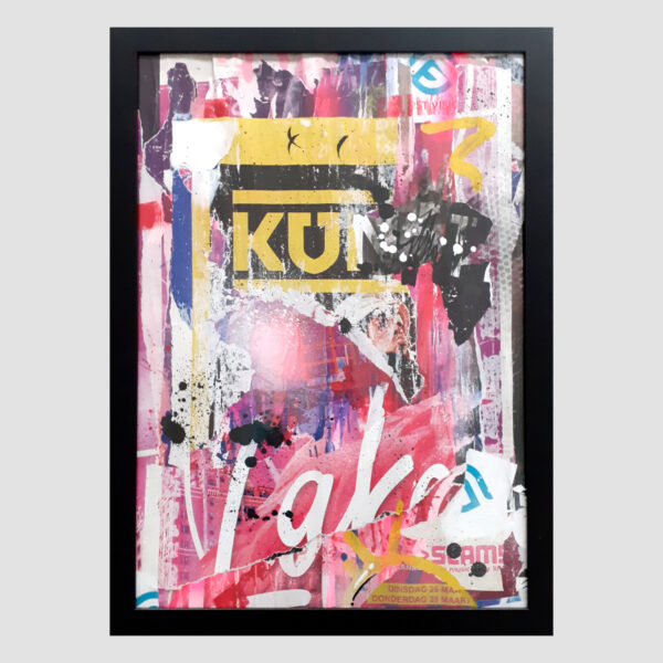 Fast Forward - Straatposter Collage - 42 x 59.4 cm (A2)